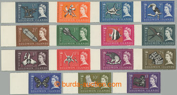 246644 - 1965 SG.112-126, Alžběta II. - Motivy ½d - £1, kompletn�
