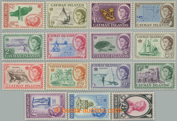 246645 - 1962-1964 SG.165-179, Alžběta II. - Motivy ¼P - £1, komp