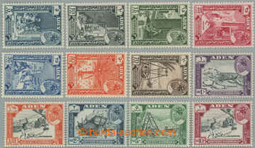 246657 - 1963 SG.41-52, Sultan Avaz - Handicraft 5c - 10Sh, complete 