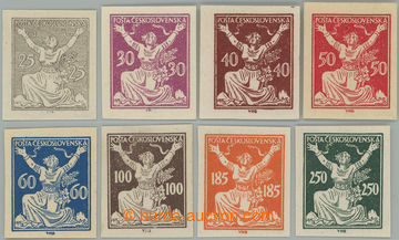 246803 -  Pof.152N-161N, comp. 8 pcs of imperforated values 25h, 30h,