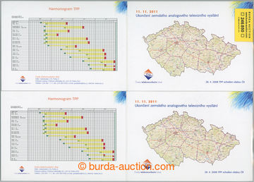 246850 - 2008 ZS - VLASTNÍ ZNÁMKA / 2x známkový sešitek ČTÚ 6/