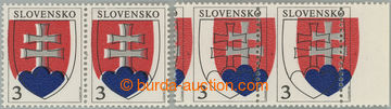 246903 - 193 Zber.2 VV, Slovenský státní znak 3(Kčs), 2x 2-páska