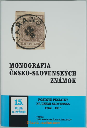 246925 - 2023 POŠTOVÉ PEČIATKY NA TERRITORY SLOVENSKA 1752-1918, M