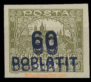 24716 - 1922 výpotřební Hradčany, Pof.DL23, 60/80h dvojitý pře