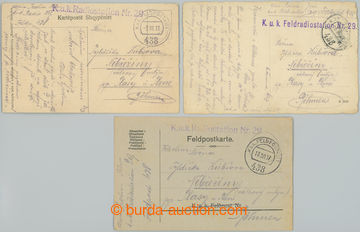 247200 - 1917 K.u.K. FELDRADIOSTATION Nr. 29 / ÚTVAR NA ÚZEMÍ ALB