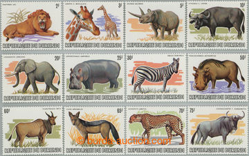 247211 - 1983 Mi.1583-1594, Africká fauna 2F-75F, téměř kompletn