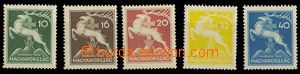 24725 - 1933 skaut. Jamboree 1933, Mi.511 - 515, pěkné, kat. 34€