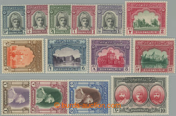 247349 - 1948 SG.19-32, Portraits and motives 3P - 10R; complete set,