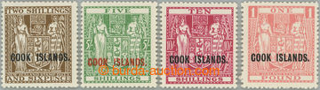 247376 - 1936-1944 SG.118-121, novozélandské Znak 2Sh6P - £1 s př