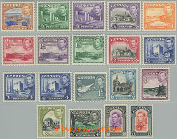 247378 - 1938-1951 SG.151-163, George VI. Motives ¼Pi - £1; complet