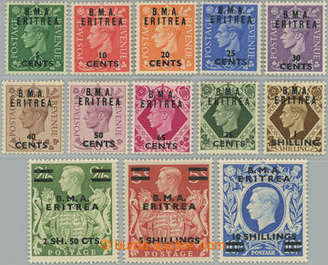 247380 - 1948-1949 BRITISH OCCUPATION / SG.E1-E12, George VI. ½P - 1