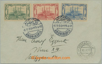 247393 - 1913 ANDRINOPLE - DEDEAGATSCH / dopis vyplacený tureckými 