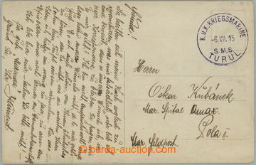 247414 - 1915 S.M.S. TURUL / round violet cancel. with date 6.VII.15 