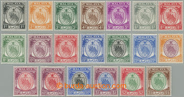 247437 - 1949-1953 SG.42-62, Znak 1c - $5, série jako obvykle bez do