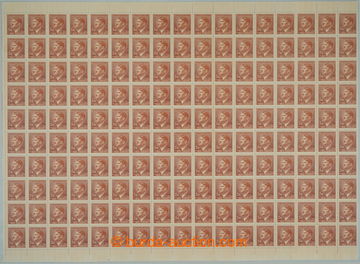 247459 - 1942 COUNTER SHEET / Pof.89, A. Hitler. 2,40 Koruna, complet