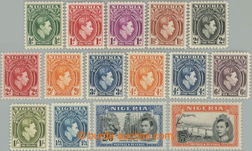 247490 - 1938-1951 SG.49-59, George VI. - Motives ½P - 5Sh; complete