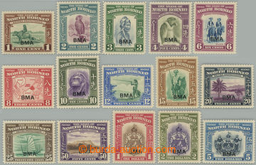 247499 - 1945 SG.320-334, 50. výročí British North Borneo Company 