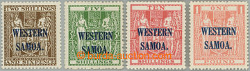 247523 - 1945-1946 SG.207-210, novozélandské poštovně fiskální 