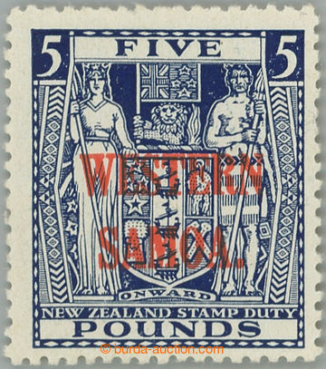 247524 - 1946 SG.214, novozélandská poštovně fiskální zn. £5 i