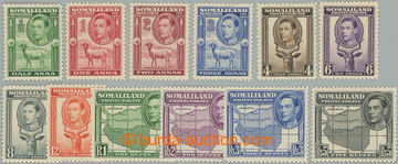 247528 - 1938 SG.93-104, George VI. ½A - 5R; complete set in good qu