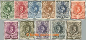 247547 - 1938-1954 SG.28-38, Jiří VI. ½P - 10Sh; kompletní série