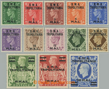 247553 - 1948 BRITISH OCCUPATION / SG.T1-T13, George VI. 1 M.A.L.-240