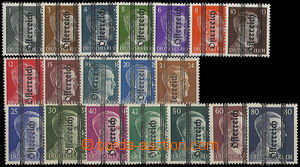 24758 - 1945 přetisk Österreich Mi.674-92, luxusní, kat. 110€