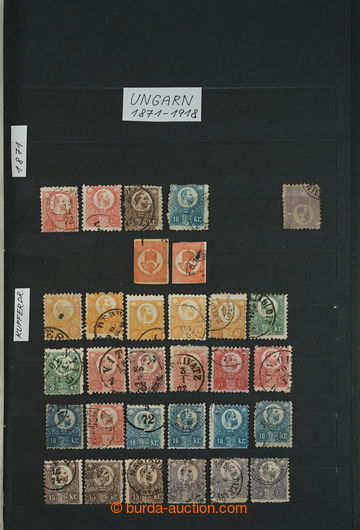 247580 - 1871-1939 [SBÍRKY]  zajímavá sbírka ve dvou zásobnící