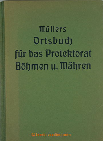 247584 - 1940 PROTECTORATE BOHEMIA-MORAVIA / Ortsbuch für das Protek