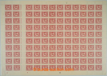 247663 - 1940 COUNTER SHEET / Sy.D1Y-D11Y, Postage due stmp (II), com