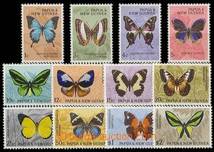 24772 - 1966 Mi.83-94, Butterflies, superb.