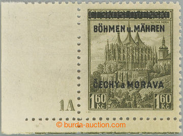 247754 - 1939 Pof.13 plate number, Kutná Hora 1,60CZK, L the bottom 