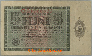 247771 - 1924 GERMANY / Pi.141, 5.000.000.000.000 Mark (5 bilionů ma