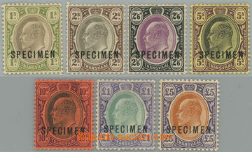 247813 - 1902-1903 SG.251-255 and 258-259, Edward VII. 1Sh - £1, SPE