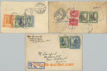 247889 - 1931 3ks R- a Let - dopisů s přesnými frankaturami, zasla