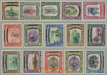 247901 - 1945 SG.335-349,  Lokální motivy 1c - $5 s přetisky GR; k