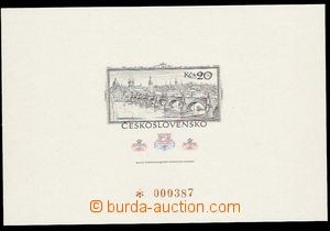 24791 - 1978 VT9a, 60 let čs. poštovní známky, č. 000387, kat. 