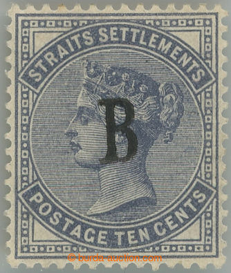 247945 - 1882 BRITSKÁ POŠTA - BANGKOK / SG.21, Straits Settlements 