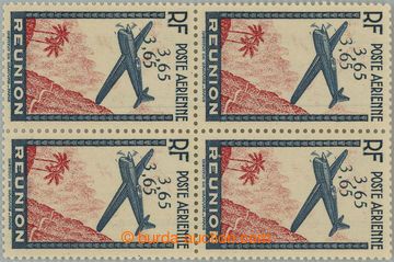 247955 - 1938 Airmail / Yv.2c, block of four fighter Caudron 710 3,65