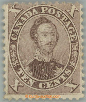 248004 - 1859 SG.36, Princ Albert 10c hnědá; neupotřebený exempl�