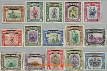 248110 - 1947 SG.335-349, Lokální motivy 1c - 5$, s přetiskem G VI