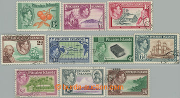 248114 - 1940-1951 SG.1-8, Jiří VI. - Motivy ½d - 2Sh6d; kompletn