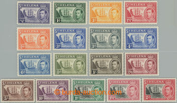 248129 - 1938-1949 SG.131-140, 149-151, Coat of arms ½P - 10Sh, incl