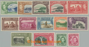 248145 - 1938-1944 SG.246-256, George VI. - Motives 1c - $4,80; compl