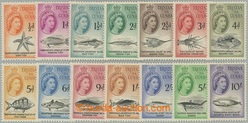 248155 - 1960 SG.28-41, Elizabeth II. ½P - 10Sh; complete set, some 