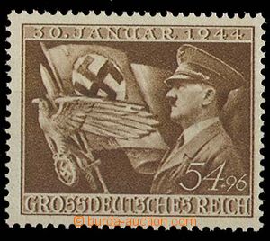 24817 - 1944 Mi.865, ZP 17 s DV bílá skvrna na peruti.