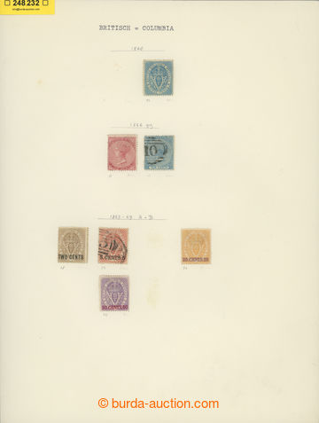 248232 - 1865-1871 SESTAVA / 7 neupotřebených / razítkovaných zn.