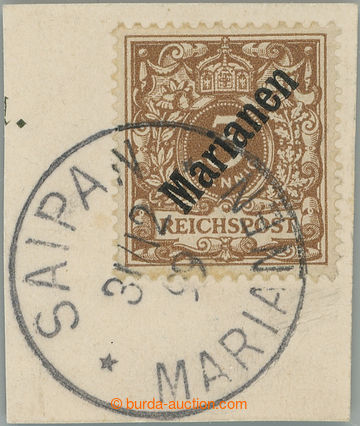 248262 - 1899 Mi.1I, Krone 3Pfg brown with overprint MARIANEN 48° on