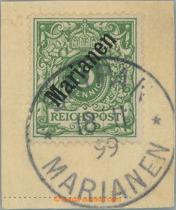 248263 - 1899 Mi.2I, Krone 5Pfg green with overprint MARIANEN 48° on