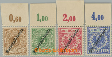 248272 - 1898-1899 BERLIN ISSUE / Mi.1IaU-4IU, Krone-Adler 3 - 20Pfg 